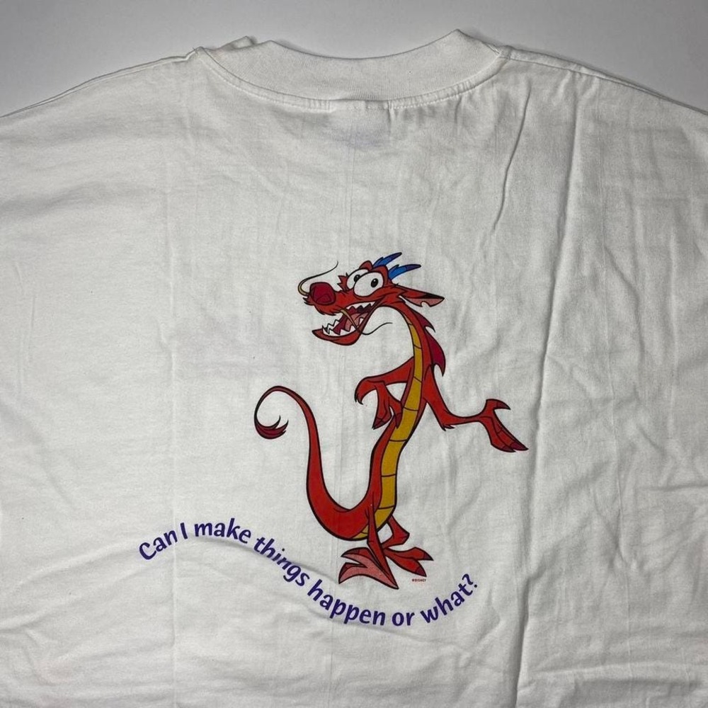 Vintage 90s‎ Mulan Disney movie promo shirt